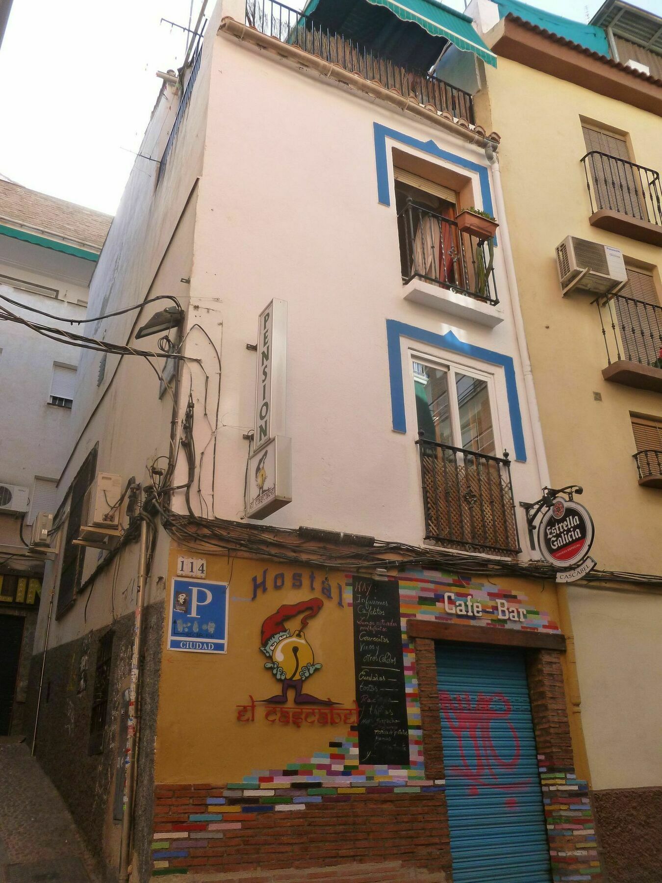 Hostel El Cascabel Granada Buitenkant foto